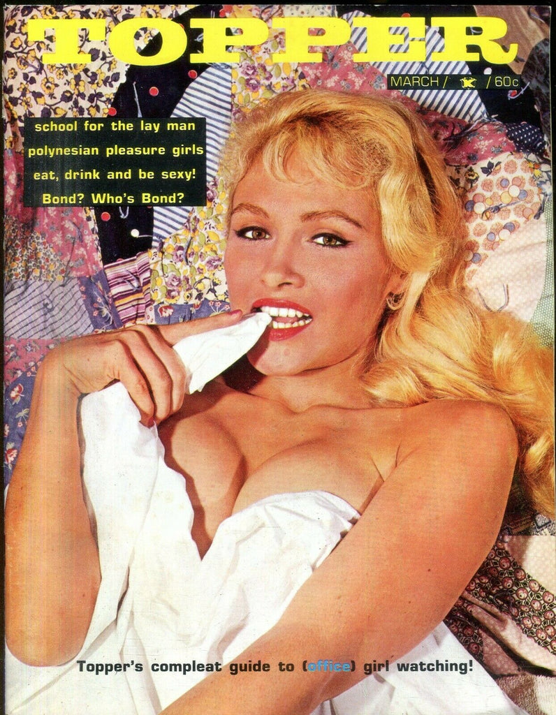 Topper Busty magazine Polynesian Pleasure Girls March 1966 022619lm-ep