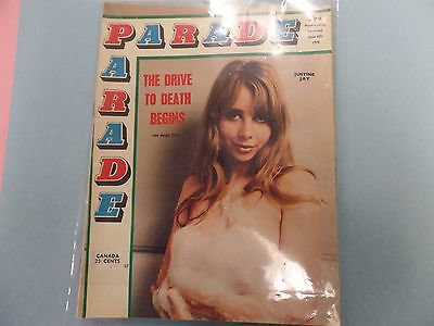 Parade Adult Magazine Justine Jay #1589 June 6, 1970 031416lm-ep