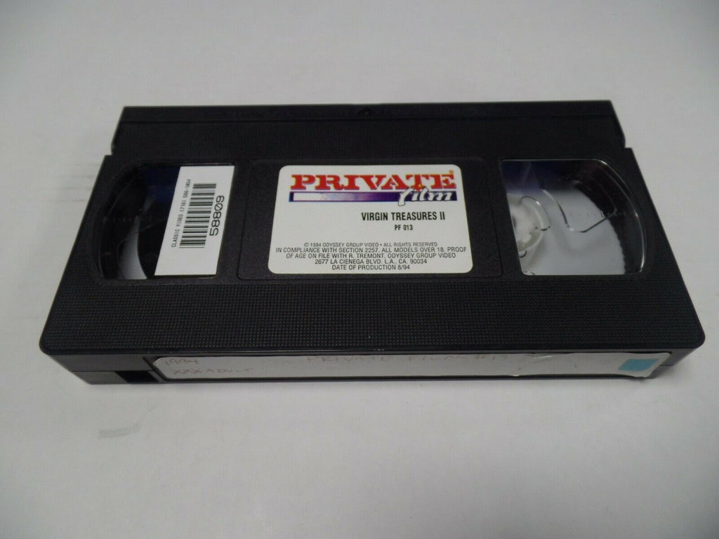 Private Film Virgin Treasures 2 1994 Adult VHS 030119AMP