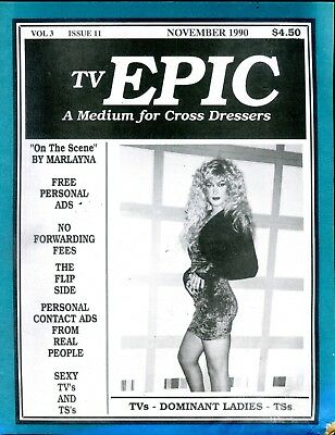 TV Epic Magazine for Cross Dressers November 1990 051118lm-ep