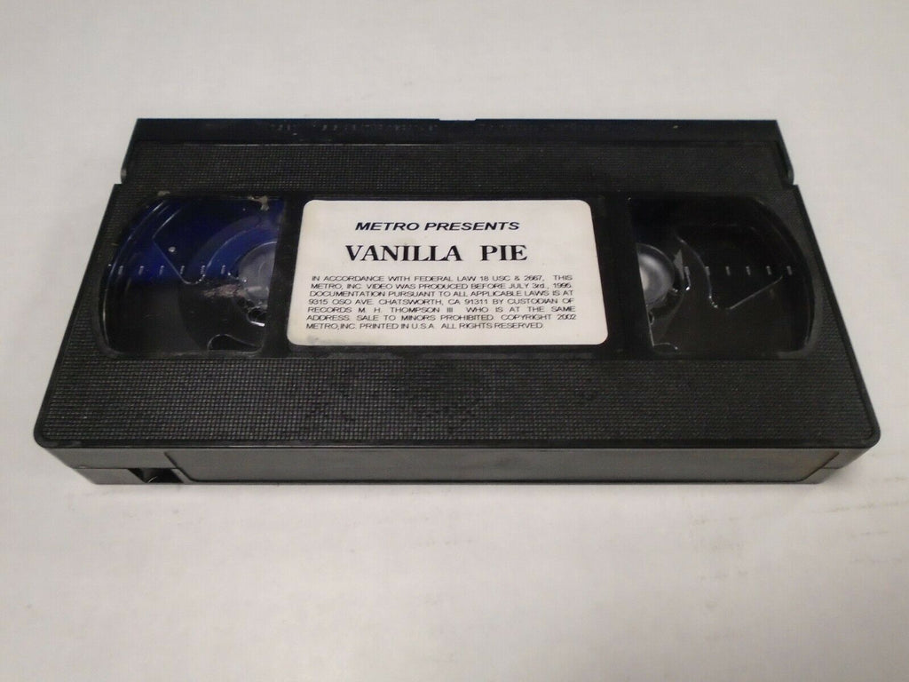 Vanilla Pie Metro Video 2002 Adult VHS 041819AMP3