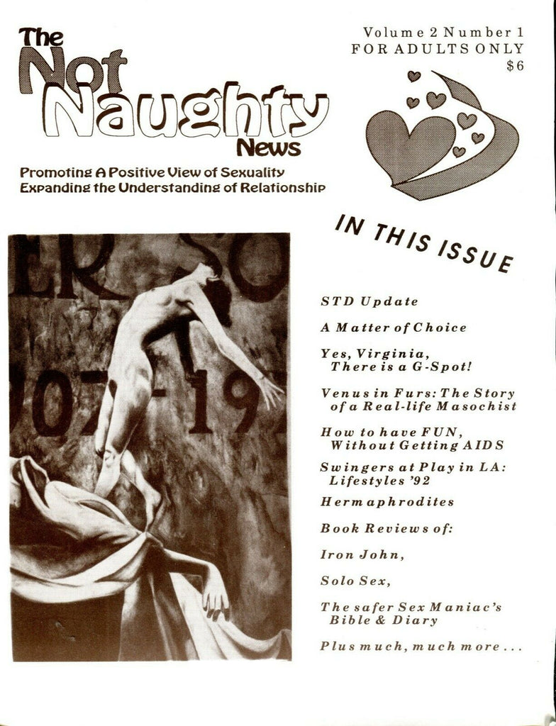 The Not Naughty News 1st Issue by Elizabeth Powell 1992 050619lm-ep