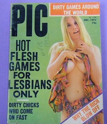 Pic Digest Flesh Games For Lesbians December 1972 021413lm-epa2 - Used