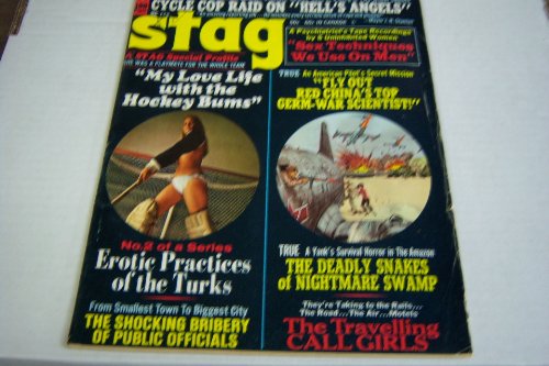 Stag Adult Magazine "My Love Life with the Hockey Bums" February 1971