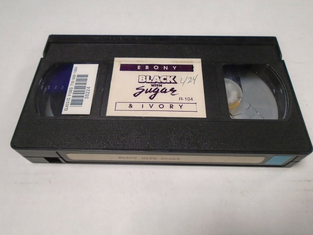 Black with Sugar 1989 Andre Bolla Nina DePonca Adult VHS 032519AMP