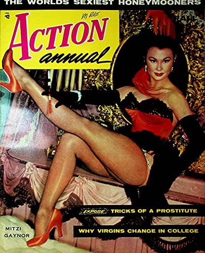 Action Annual Men's Magazine Mitzi Gaynor Fall 1956