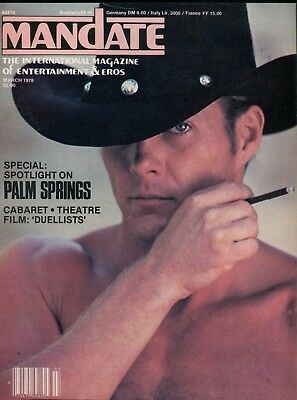 Mandate Gay Magazine Larry Dickinson March 1978 112817lm-ep