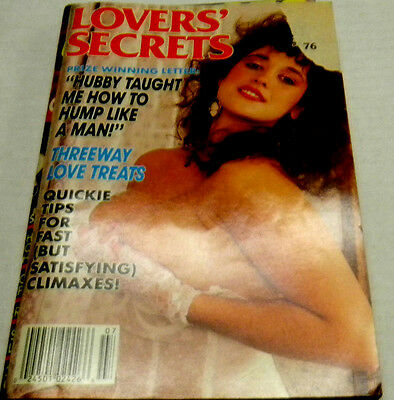 Lovers' Secrets Adult Digest Magazine "Love Treats" July 1988 70313lm-ep