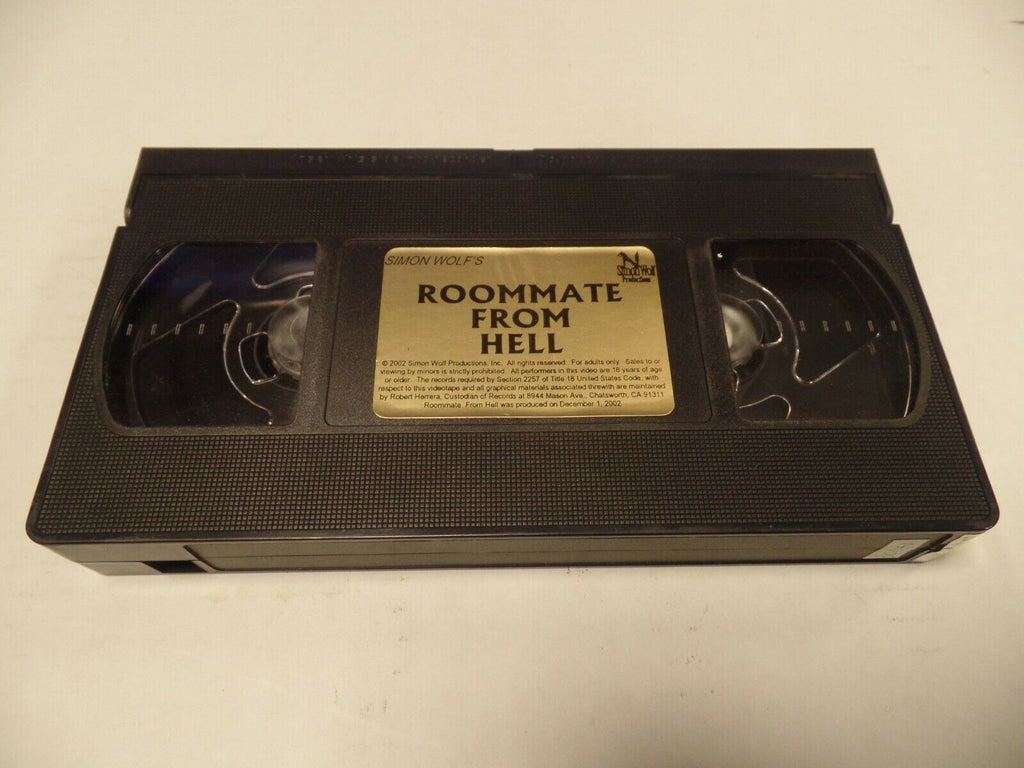 Roommate From Hell Simon Wolf 2002 Aurora Snow Adult VHS 051619AMP2