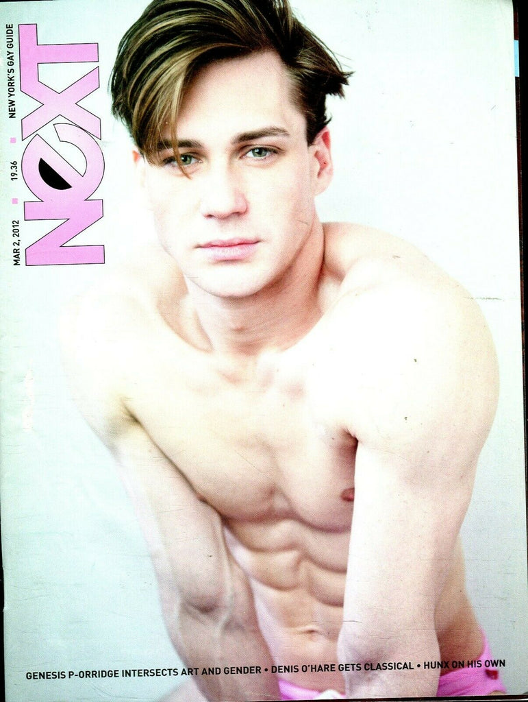 Next New York's Gay Guide Cover Guy Nicholas March 2, 2012 103119lm-ep2