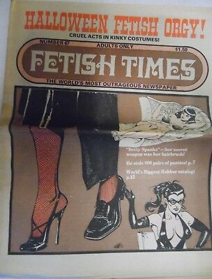 Fetish Times Newspaper Halloween Fetish Orgy #67 1979 052418lm-ep2