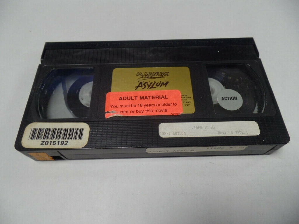 Street Asylum Magnum Ent Adult VHS 052119AMP