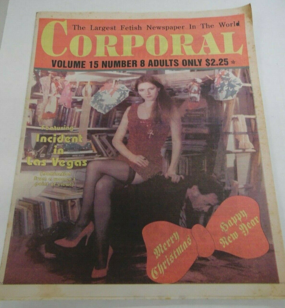 Corporal Fetish Newspaper Incident In Vegas vol.15 #8 1992 121219lm-ep