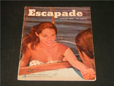 Escapade, Vintage Adult Men's Magazine, August 1956