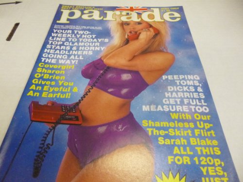 Parade 128 Busty Adult Magazine "Sharon O'brien" "Gina" 1990
