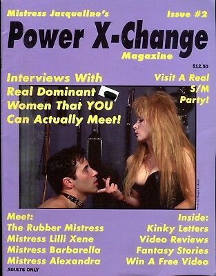 Power X-Change Fetish Magazine Mistress Lilli Xene #2 1994 072118lm-ep