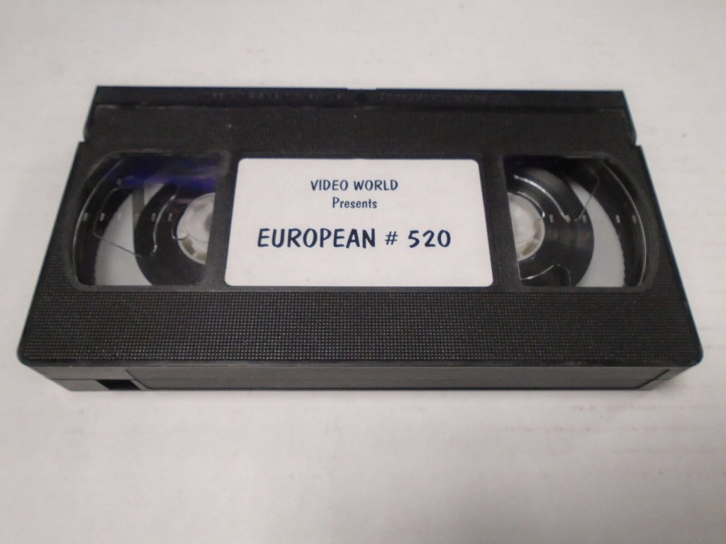 European #566 Video World Adult VHS 011519AMP