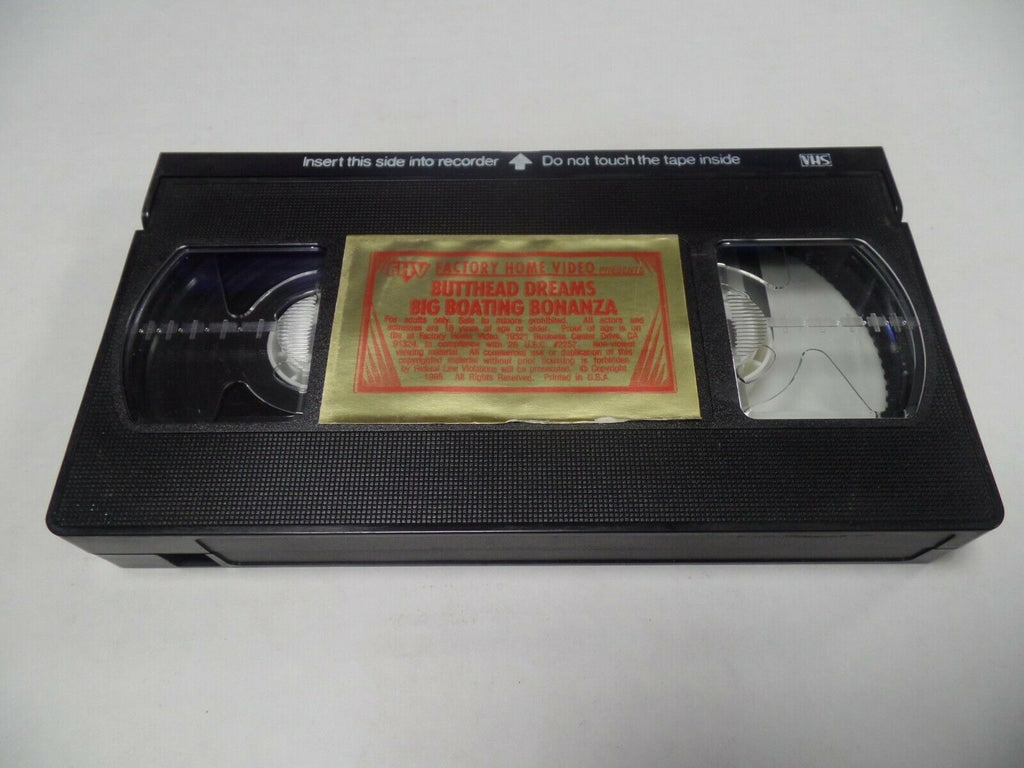 Butthead Dreams Big Boating Bonanza Factory Home Video 1995 Adult VHS 041819AMP
