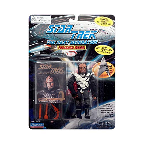 STAR TREK - Next Generation (Playmates) Lieutenant Worf (Ritual Klingon Attire) Holodeck Series Action Figure