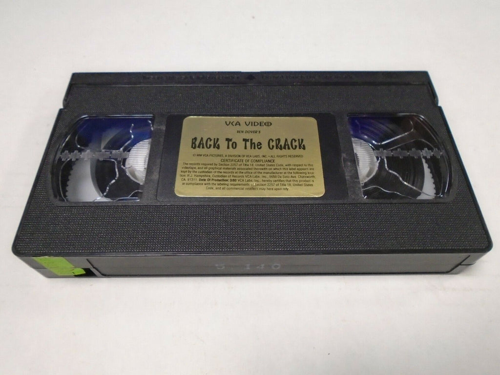 Back to the Crack VCA Video Mandy Milton Cheryl Roberts Adult VHS 021519AMP