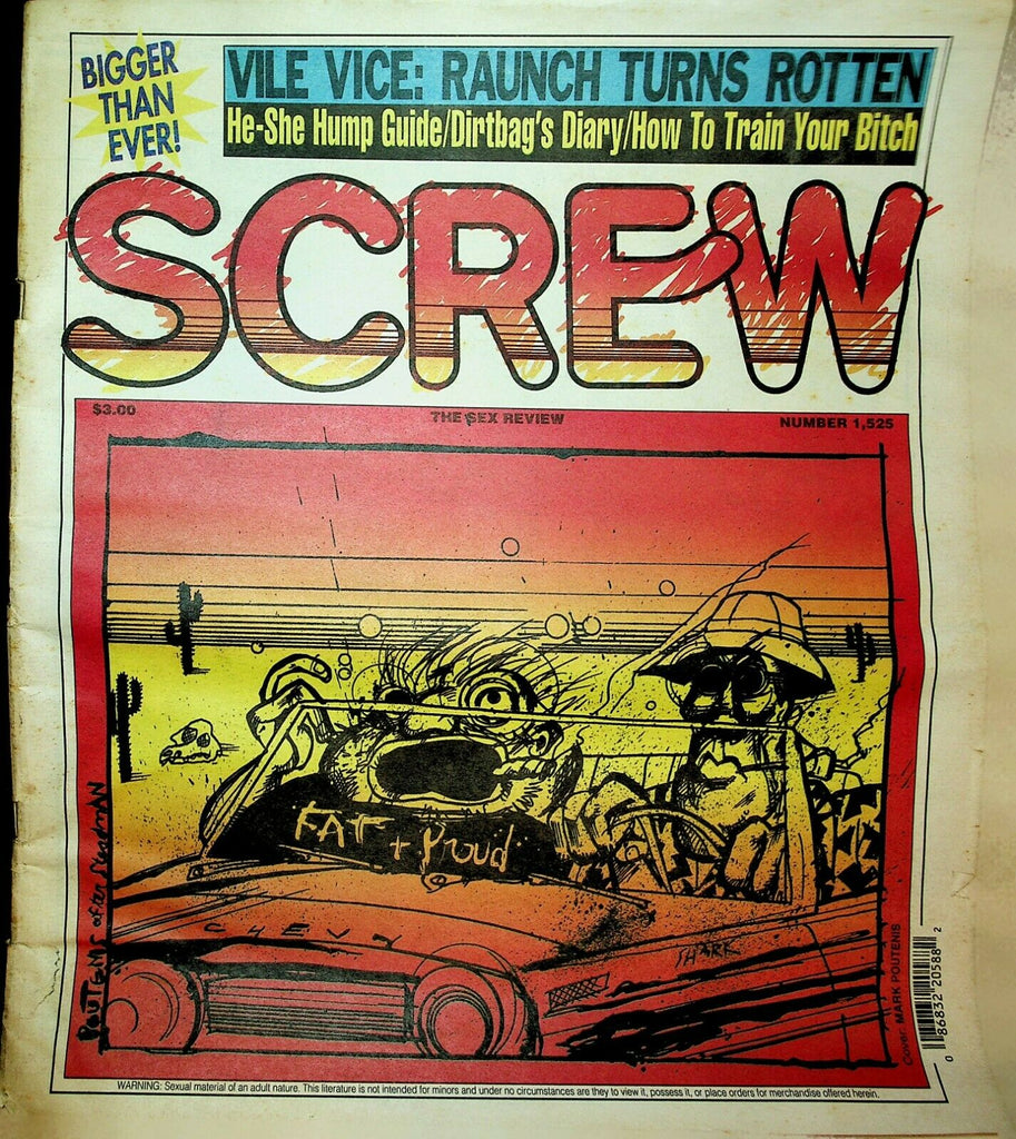 Screw Newspaper How To Train Your Bitch #1525 May 25, 1998 030220lm-ep
