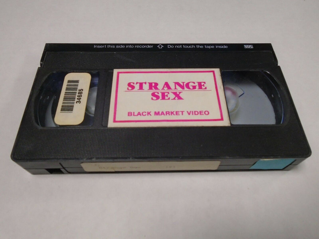 Strange Sex Vintage Adult VHS 032019AMP