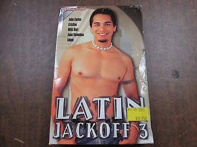 Latin Jack Off 3 John carlos Wild Hart Bacchus Gay Male VG Adult VHS 070325WVHS4-DLIST