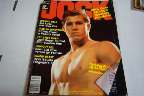 Jock Gay Adult Magazine "More Men Full Color, Hot Sex!" July 1987