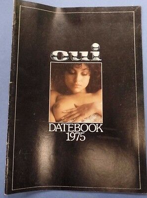 Oui Adult Datebook Calendar 1975 010116lm-ep
