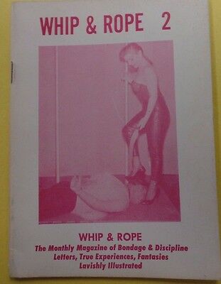 Whip & Rope Adult Mini Bondage Magazine #2 ex 122315lm-ep