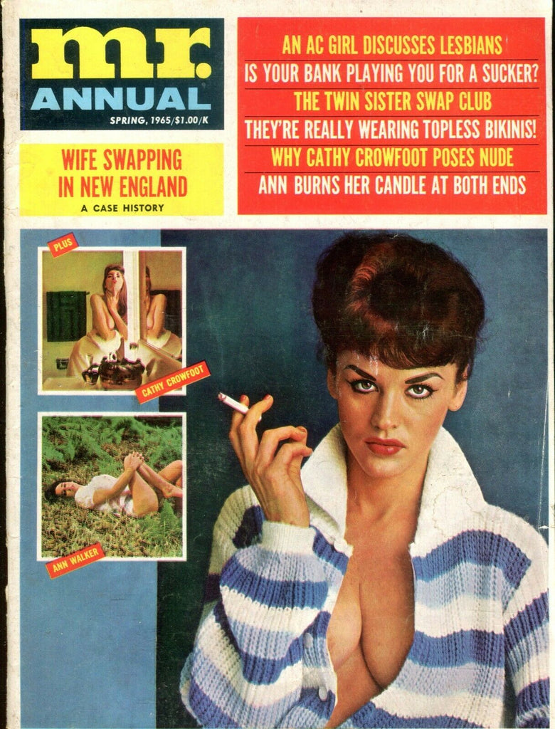 Mr. Annual Vintage Magazine Ann Walker/Cathy Crowfoot Spring 1965 112319lm-ep