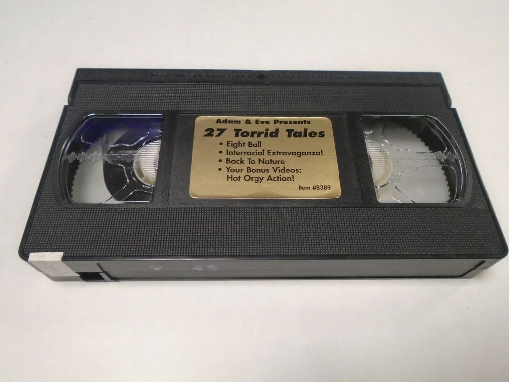 27 Torrid Tales Adam & Eve #8389 Adult VHS 072419AMP