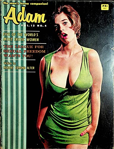 Adam Men's Magazine Centerfold Sandy Allison vol.12 #4 1968