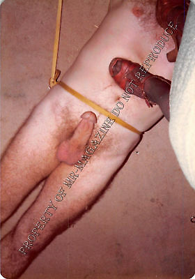 Adult 1970s Photo 3.5x5 Foot Fetish Man Stepped on High Heels Dominatrix 165HS