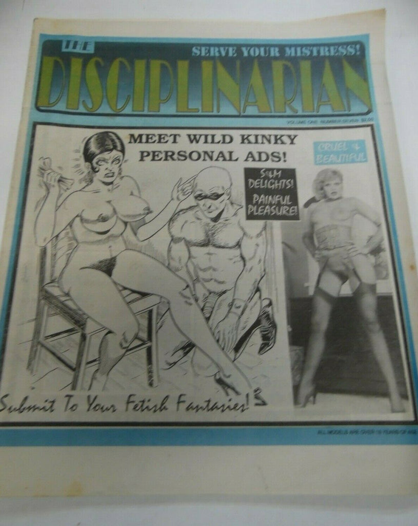 The Disciplinarian Fetish Newspaper Cruel & Beautiful vol.1 #7 120719lm-ep