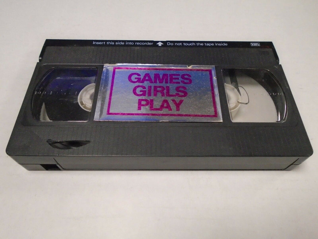 Games Girls Play Vintage Adult VHS 051419AMP2