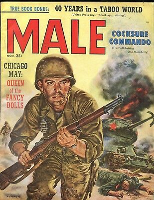 Male Magazine Cocksure Commando November 1957 022218lm-ep