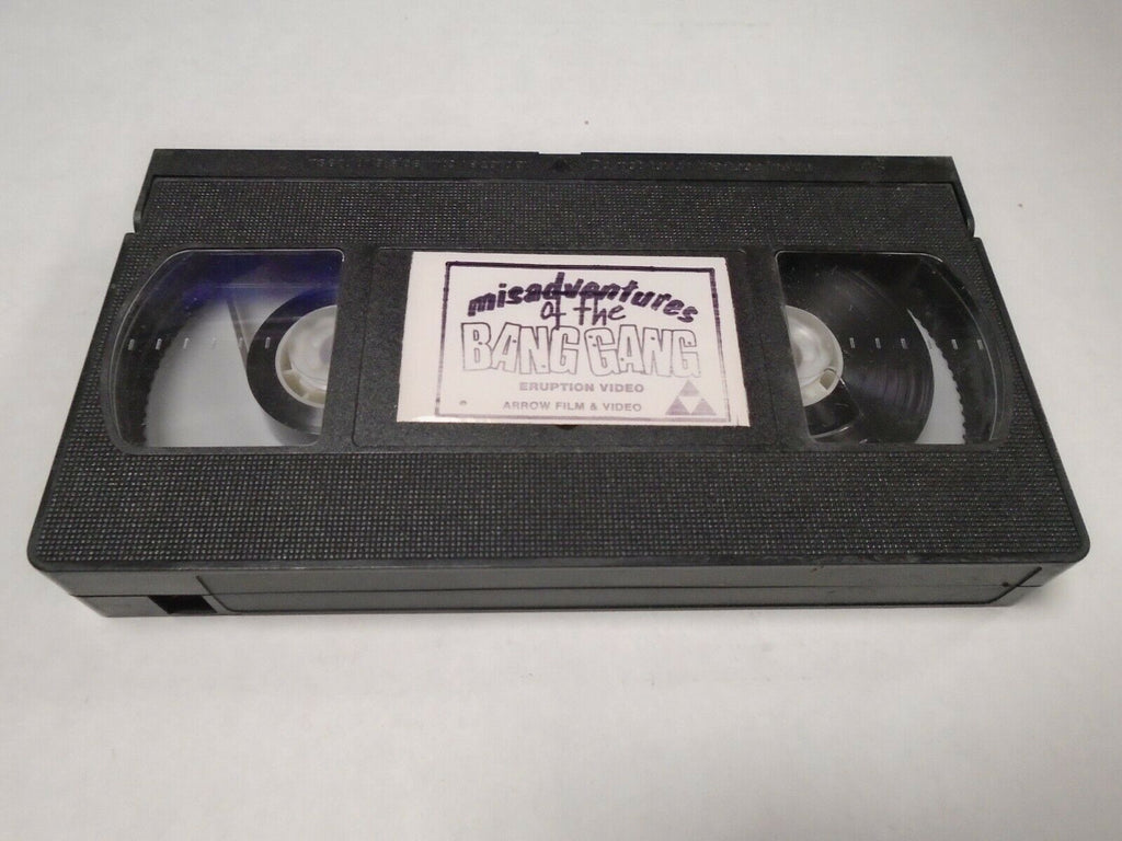 Misadventures of the Bang Gang Eruption Video Adult VHS 040219AMP2