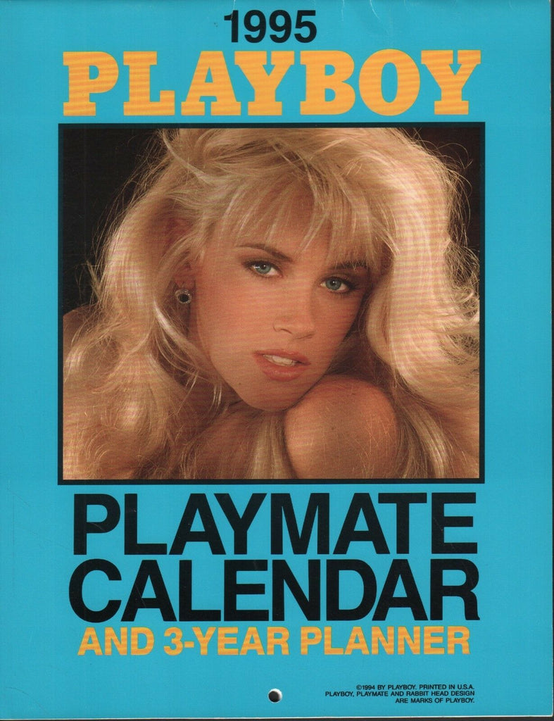 Playboy 1995 Calendar & 3 year Planner Adult Calendar 11"x8.5" 051818DBCAL - Used