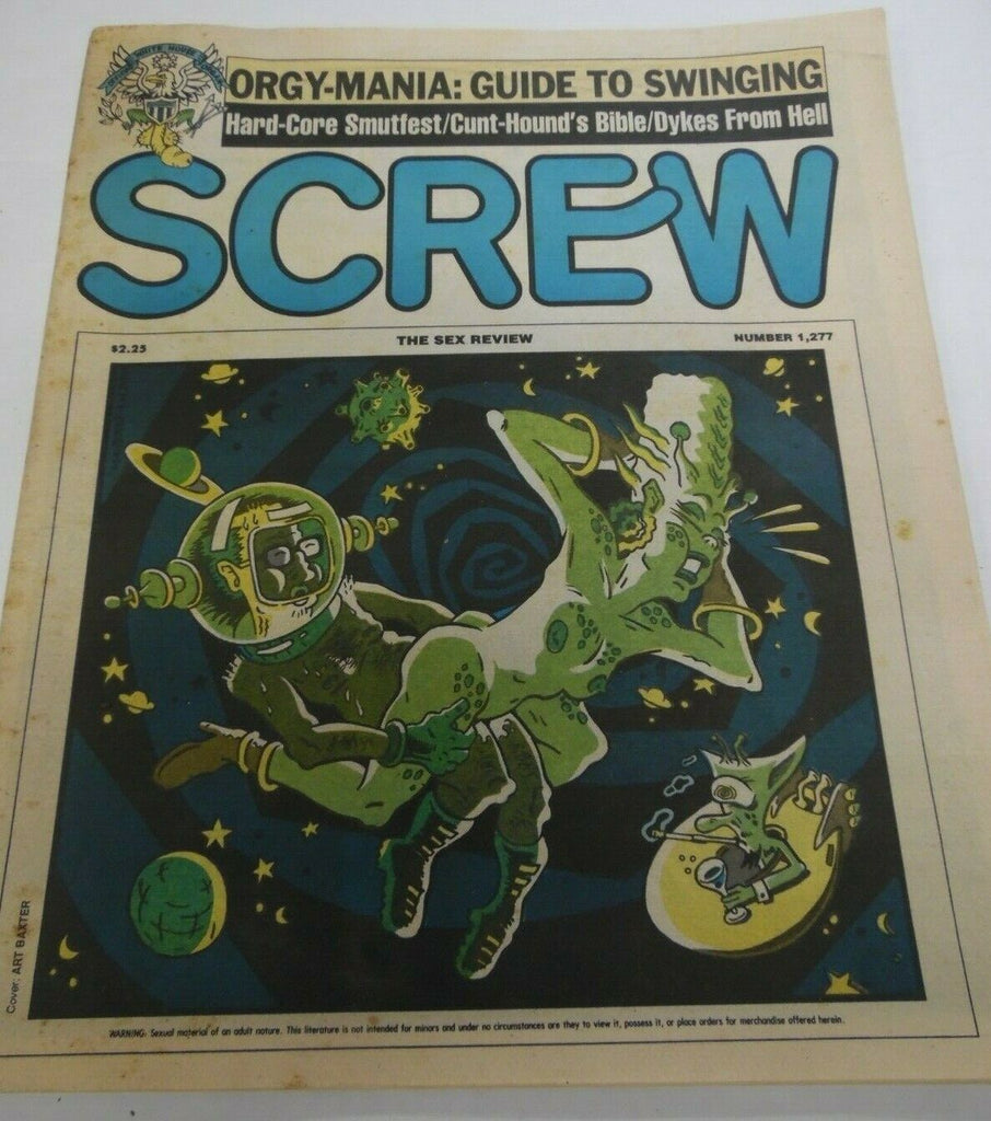 Screw Newspaper Orgy-Mania #1277 August 23, 1993 120919lm-ep