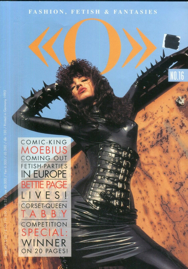 O Fetish Fashion & Fantasies Magazine Bettie Page #16 1993 011519lm-ep