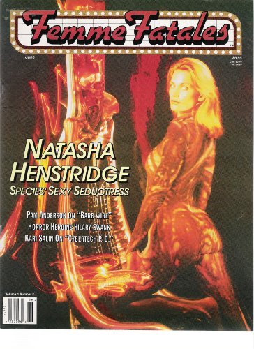 Femme Fatales Magazine Volume 4 #8 June 1996 (Natasha Henstridge Species' Sex Seductress)