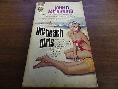 The Beach Girls John MacDonald Gold Medal Books 1963 Ed Erotic Novel 120915ame