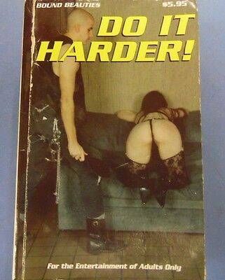 Do It Harder Adult Novel Bound Beauties 1995 Star Distributors 061317lm-ep