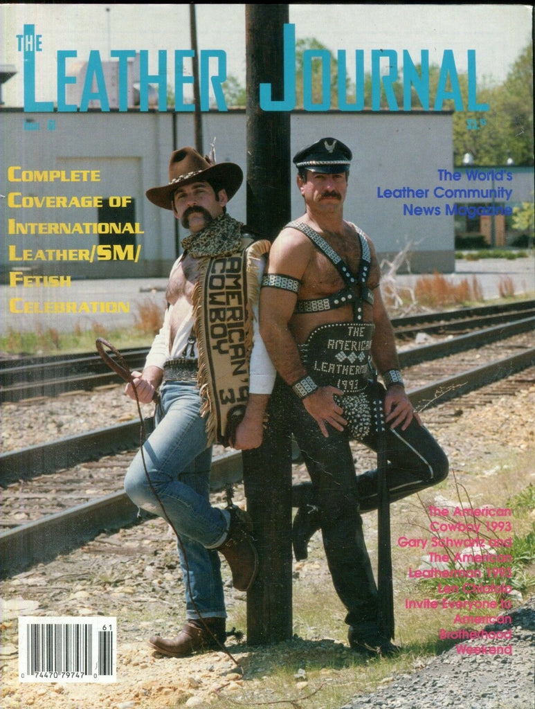 The Leather Journal Gay Magazine Gary Schwartz #61 1994 112618lm-ep