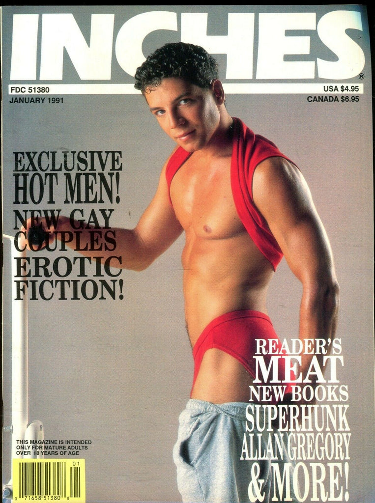Inches Gay Magazine Allan Gregory January 1991 090419lm-ep