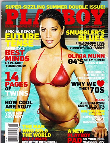 Playboy Adult Magazine:July/August 2009