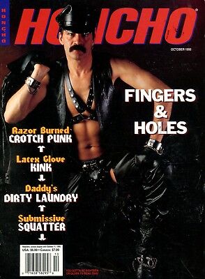Honcho Gay Magazine Fingers & Holes October 1995 111317lm-ep