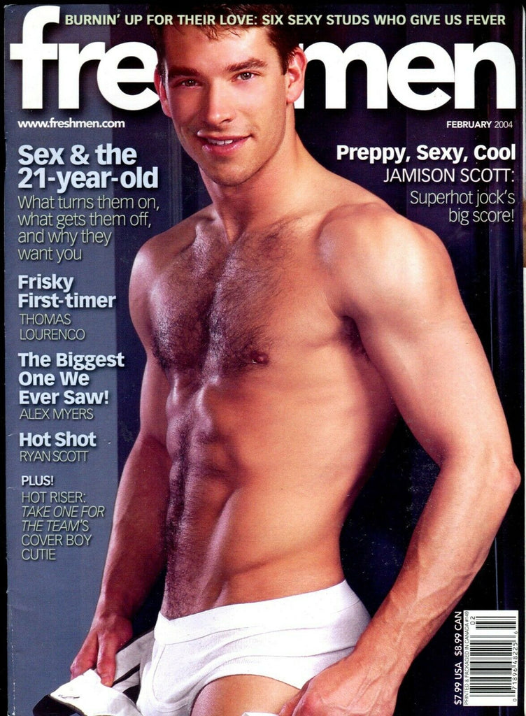 Freshmen Gay Magazine Sexy, Cool, Jamison Scott February 2004 051419lm-ep