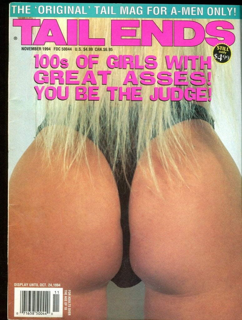 Tail Ends Magazine 100s Of Girls With Great Asses! November 1994 070519lm-ep